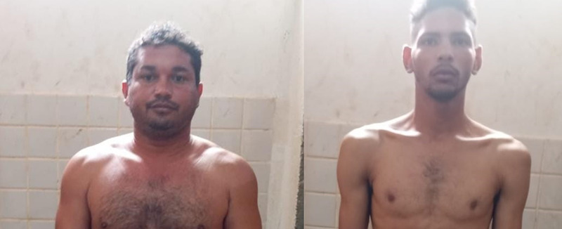 Com moto sem placa e levando maconha, dois homens são presos em Canaã