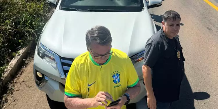 Bolsonaro teve de aguardar liberação de rodovia bloqueada no Pará