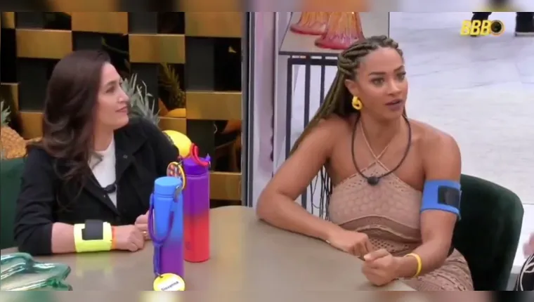 BBB25: Aline reclama de banheiro sujo na casa
