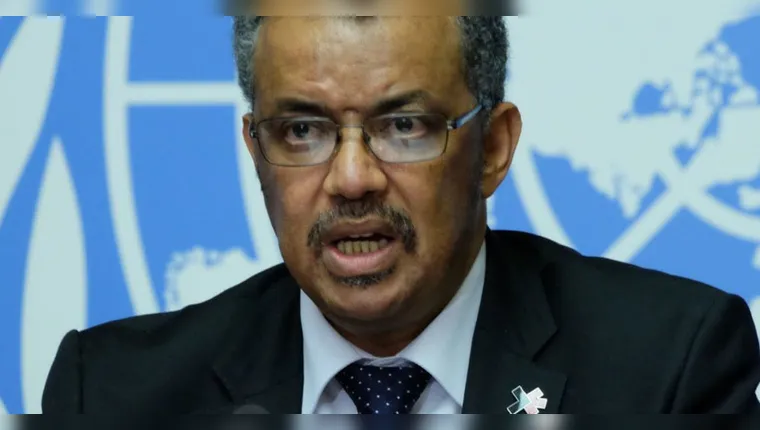 Nesta data, o diretor-geral da OMS, Tedros Ghebreyesus, declarou uma pandemia o novo coronavírus. | Daniel Johnson / ONU