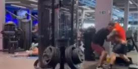 Vídeo: Casais trocam socos dentro de academia em Canaã dos Carajás