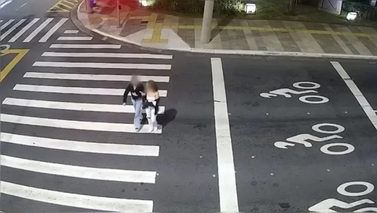 Desrespeito a faixa de pedestre custou a vida das amigas | Reprodução