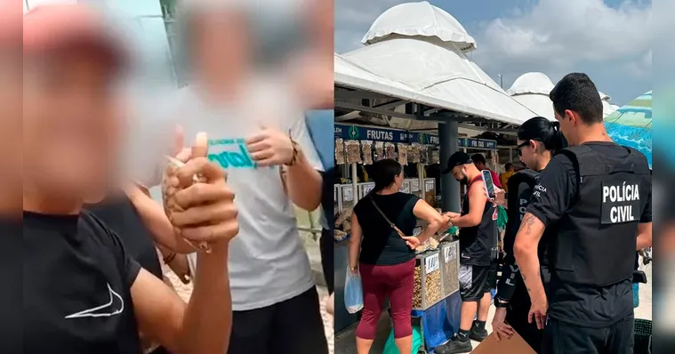 Vendedor de castanha é preso por cobrança de preço abusivo