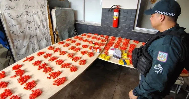 Polícia apreende mais de 900 papelotes de drogas em Icoaraci