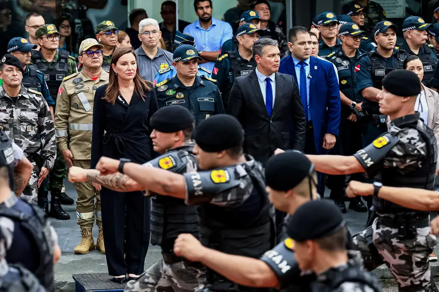Na primeira semana como governadora do Pará, Hana Ghassan fortalece ações de segurança pública