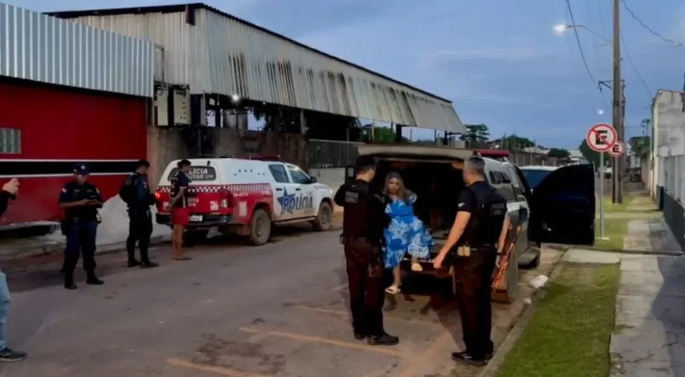 Carliane Souza foi presa suspeita de participar de organização criminosa em Goianésia/ Fotos: divulgação
