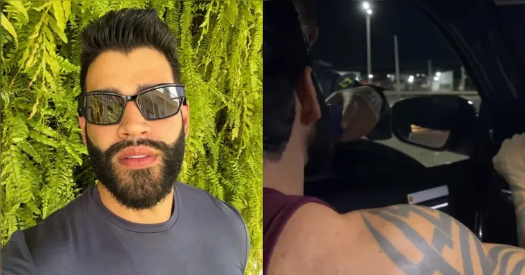 Gusttavo Lima é parado em blitz da PRF; saiba o motivo