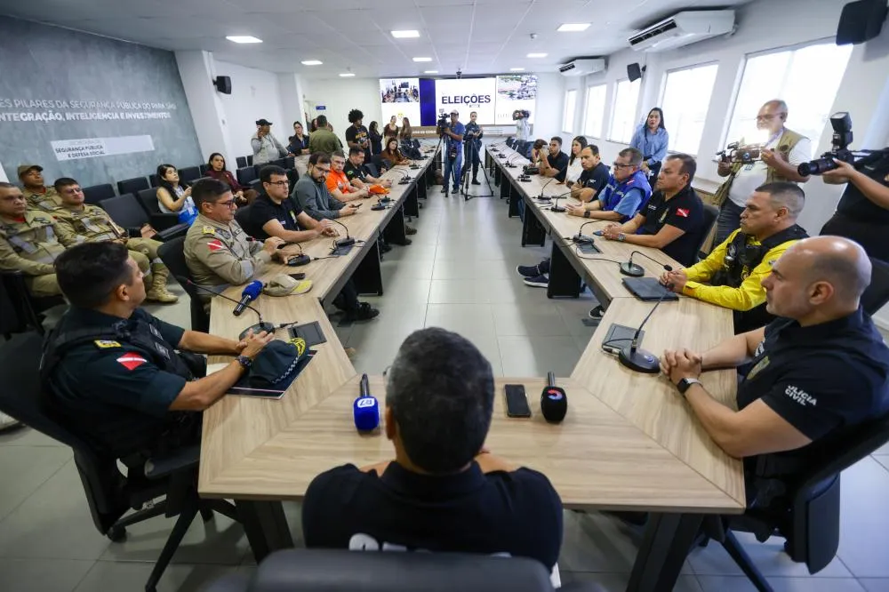 Segup mobiliza mais de 14 mil agentes para operação Eleições 2026, no Pará. ( Foto: Pedro Guerreiro | Secom )