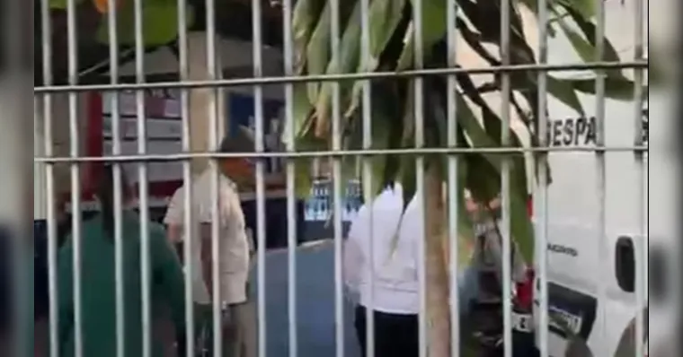 Eleitora morreu após passar mal enquanto aguardava para votar em Belém. | Edmar Assunção / RBA TV