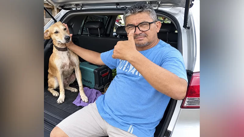 Jocemar estava sentado em uma cadeira quando foi executado a tiros/ Foto: Divulgação
