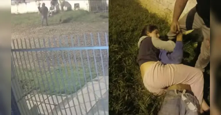 A adolescente usou as técnicas do jiu-jitsu para imobilizar o suspeito | Divulgação/Redes Sociais