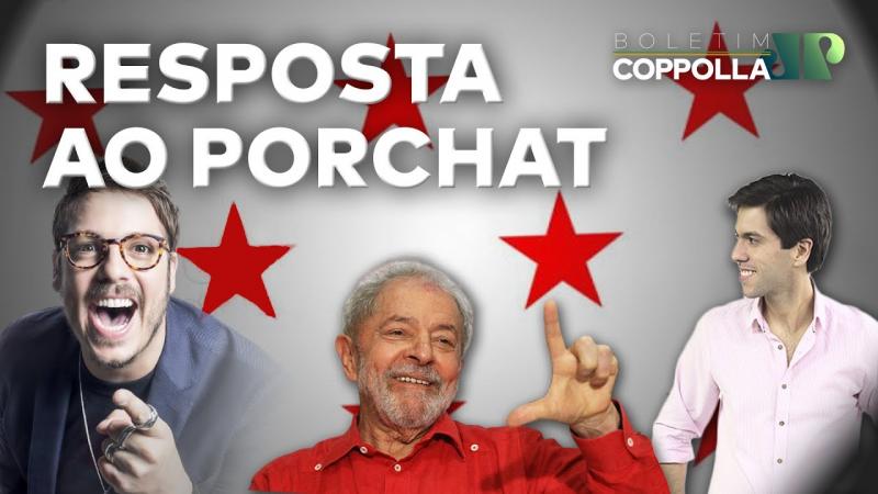 Coppolla responde Porchat: “Governo é corrupto; eleitor de Bolsonaro é débil mental”